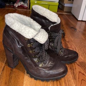 Nine West heeled booties